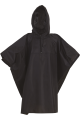 poncho adulte noir