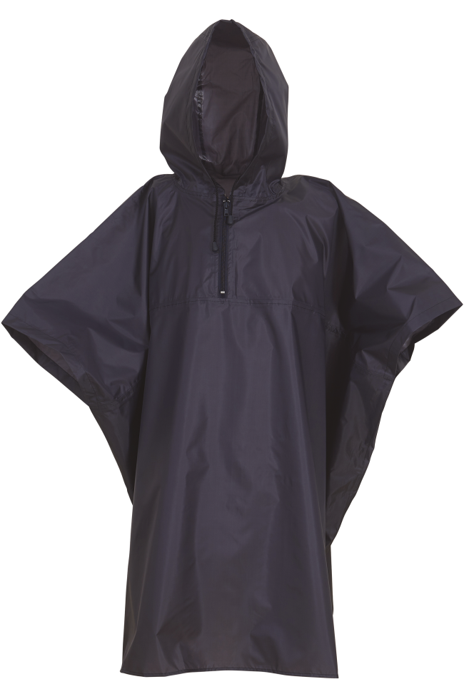 poncho adulte navy