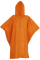 poncho adulte orange