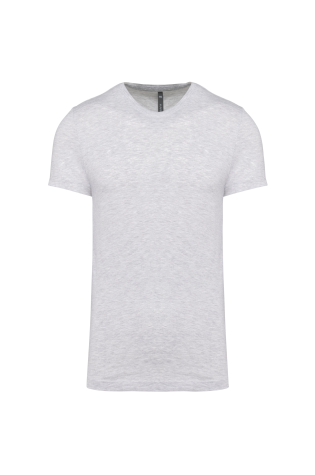 Tee-shirt col rond bio180 Kariban Homme gris