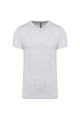 Tee-shirt col rond bio180 Kariban Homme gris