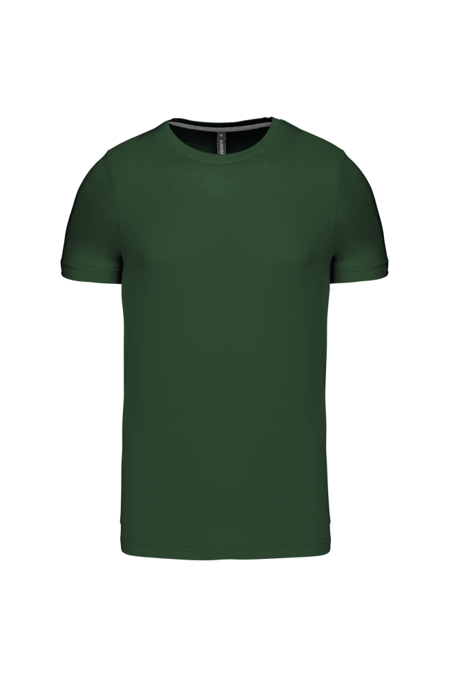 Tee-shirt col rond bio180 Kariban Homme green