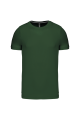 Tee-shirt col rond bio180 Kariban Homme green