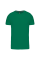 Tee-shirt col rond bio180 Kariban Homme vert