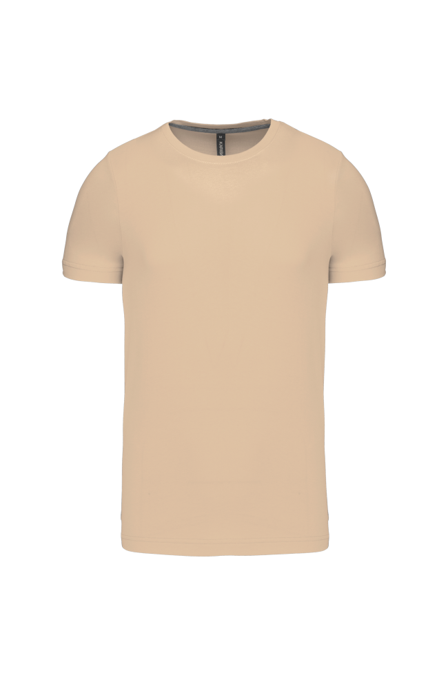 Tee-shirt col rond bio180 Kariban Homme bleu sable
