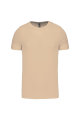 Tee-shirt col rond bio180 Kariban Homme bleu sable