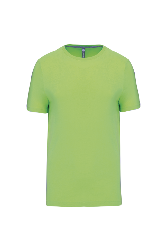 Tee-shirt col rond bio180 Kariban Homme lime
