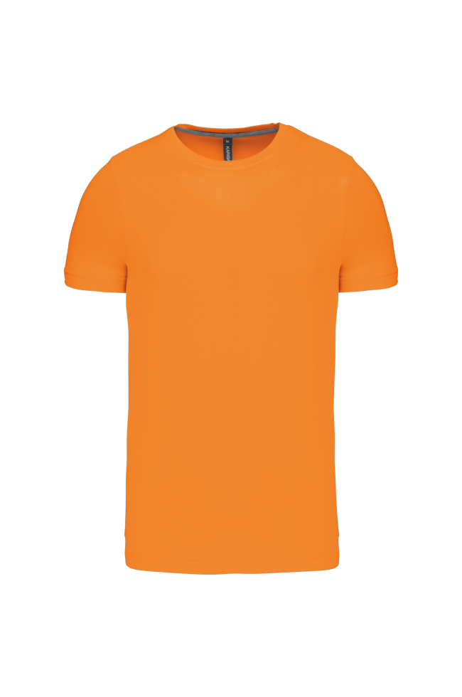 Tee-shirt col rond bio180 Kariban Homme orange