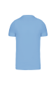 Tee-shirt col rond bio180 Kariban Homme bleu ciel