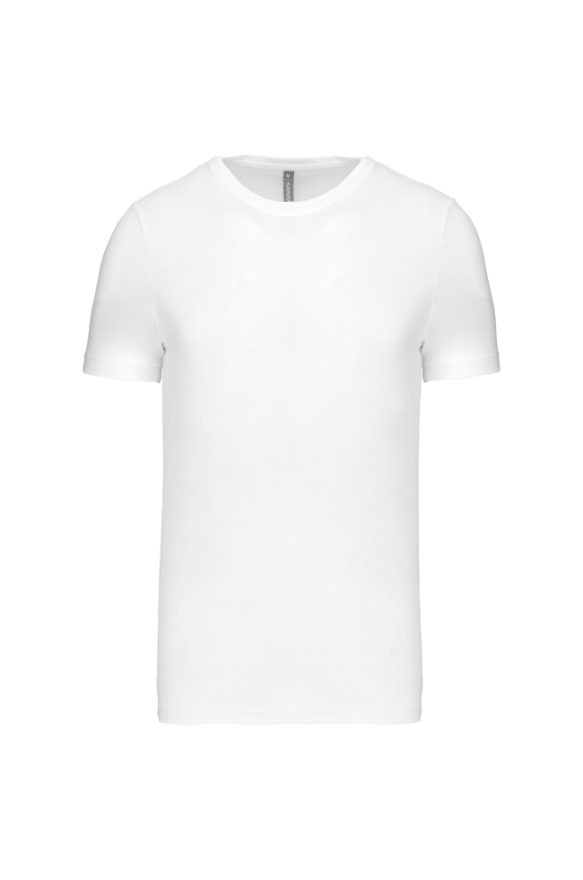 Tee-shirt col rond bio180 Kariban Homme blanc
