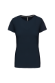 T-shirt col rond bio180 Kariban femme