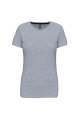 T-shirt col rond bio180 Kariban femme