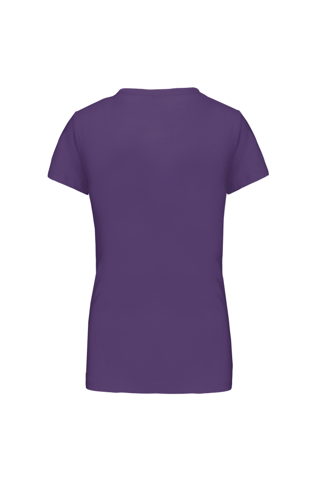 T-shirt col rond bio180 Kariban femme