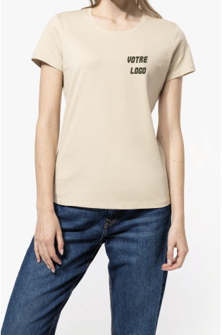 Tee-shirt col rond bio180