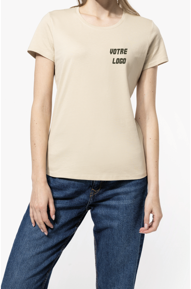 Tee-shirt col rond bio180