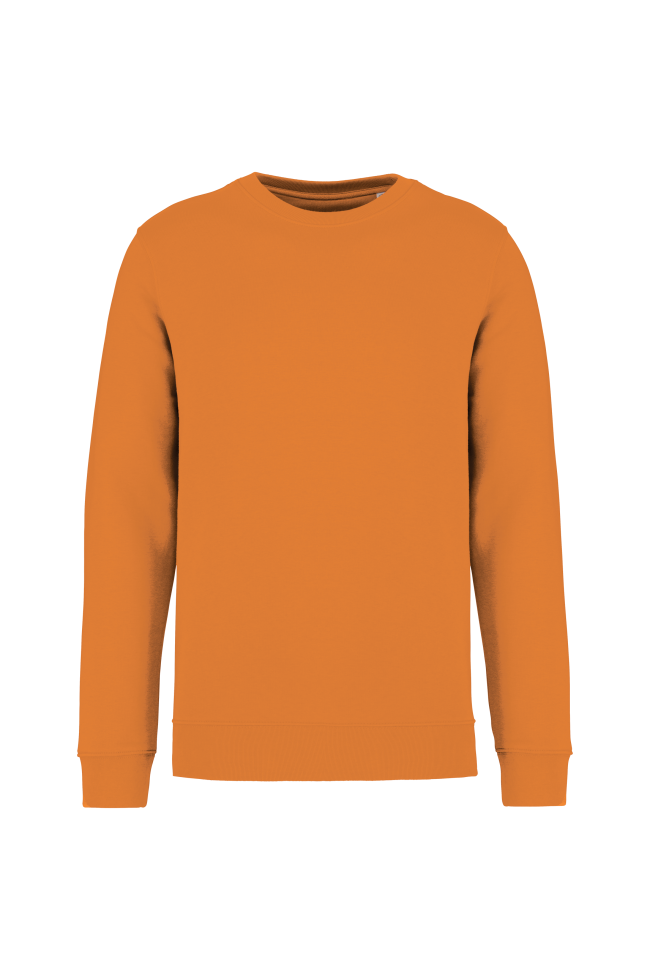 Sweat-shirt écoresponsable orange