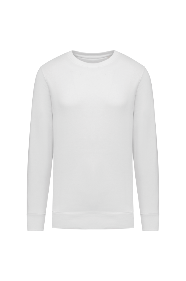 Sweat-shirt écoresponsable blanc