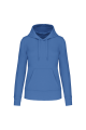 Sweat-shirt éco à capuche bleu