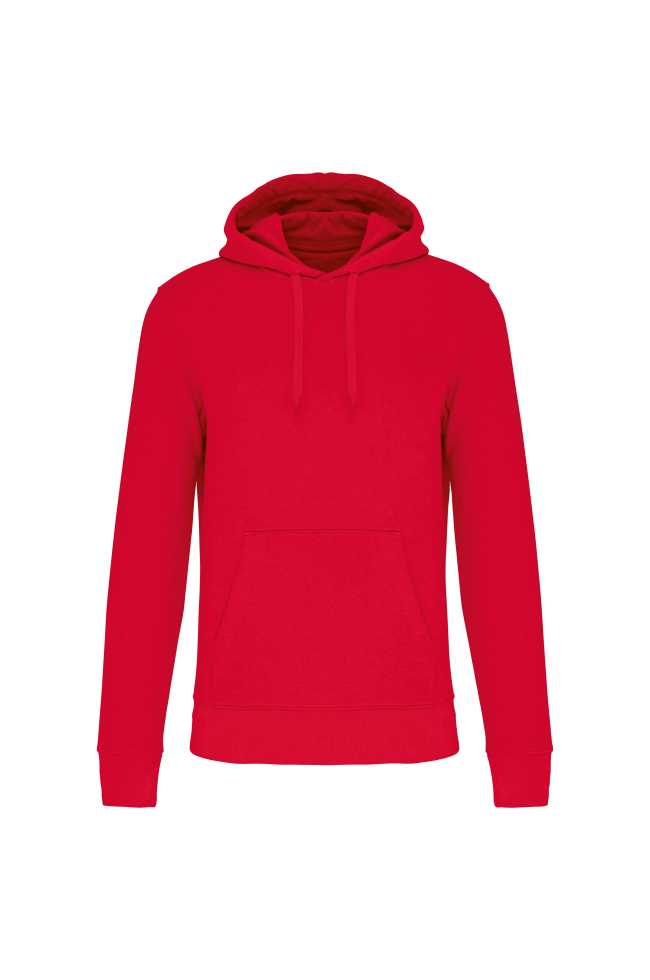 Sweat-shirt écoresponsable rouge