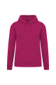 Sweat-shirt NATIVE éco à capuche fushia
