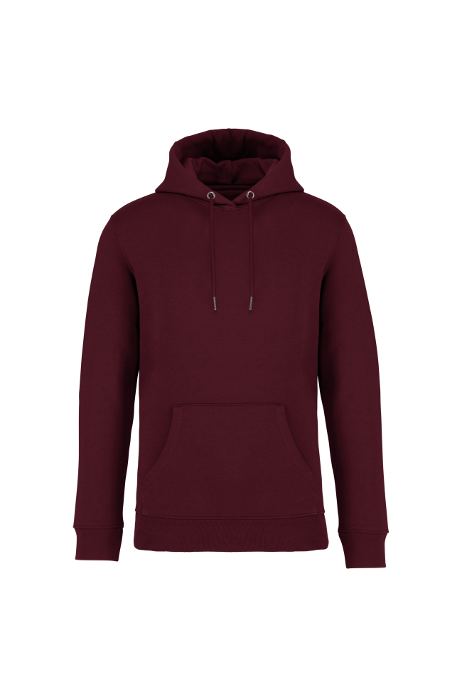 Sweat-shirt NATIVE à capuche rouge foncé