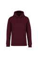 Sweat-shirt NATIVE à capuche rouge foncé