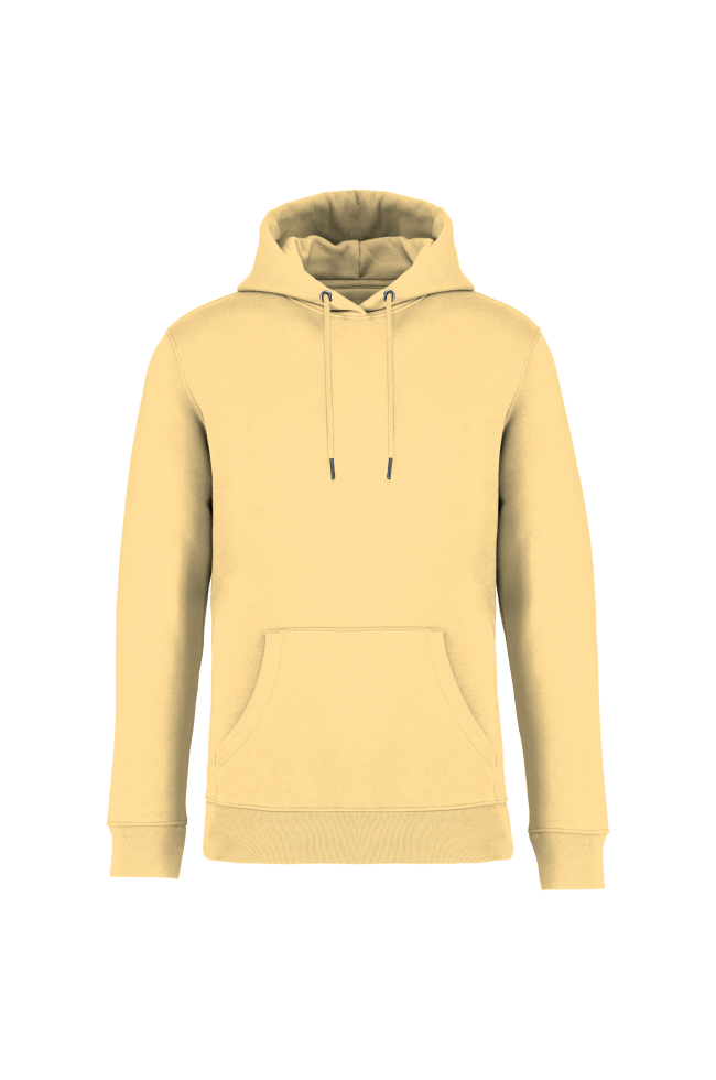 Sweat-shirt NATIVE éco à capuche jaune