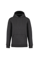 Sweat-shirt NATIVE éco à capuche unisexe gris foncé