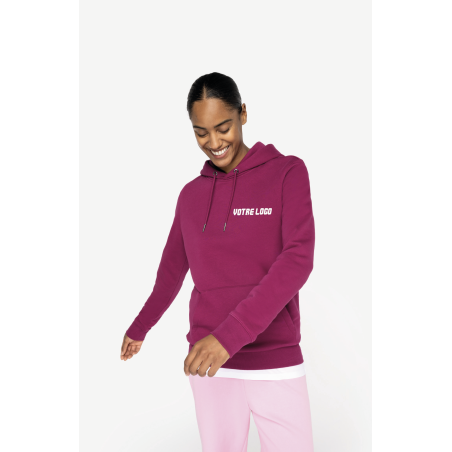 Sweat-shirt écoresponsable à capuche unisexe personnalisable