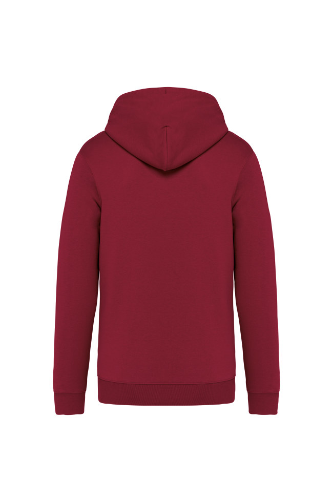 Sweat-shirt écoresponsable zippé à capuche unisexe