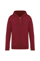 Sweat-shirt écoresponsable zippé à capuche unisexe