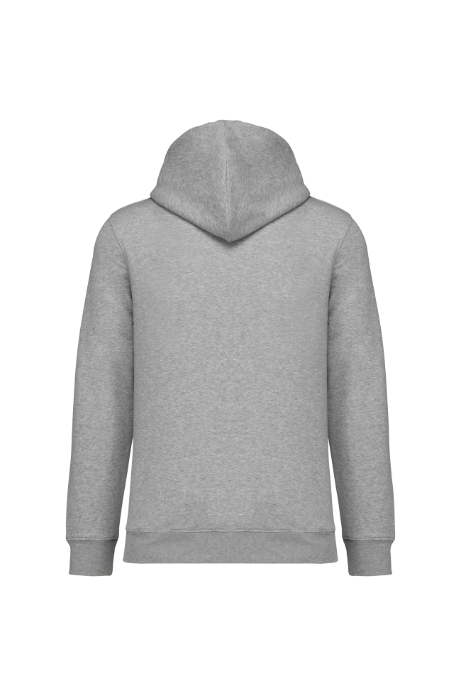 Sweat-shirt écoresponsable zippé à capuche unisexe