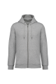 Sweat-shirt écoresponsable zippé à capuche unisexe