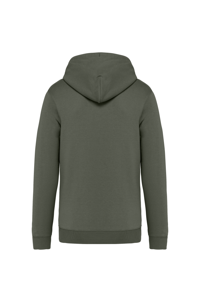 Sweat-shirt écoresponsable zippé à capuche unisexe