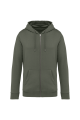 Sweat-shirt écoresponsable zippé à capuche unisexe