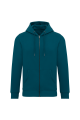 Sweat-shirt écoresponsable zippé à capuche unisexe