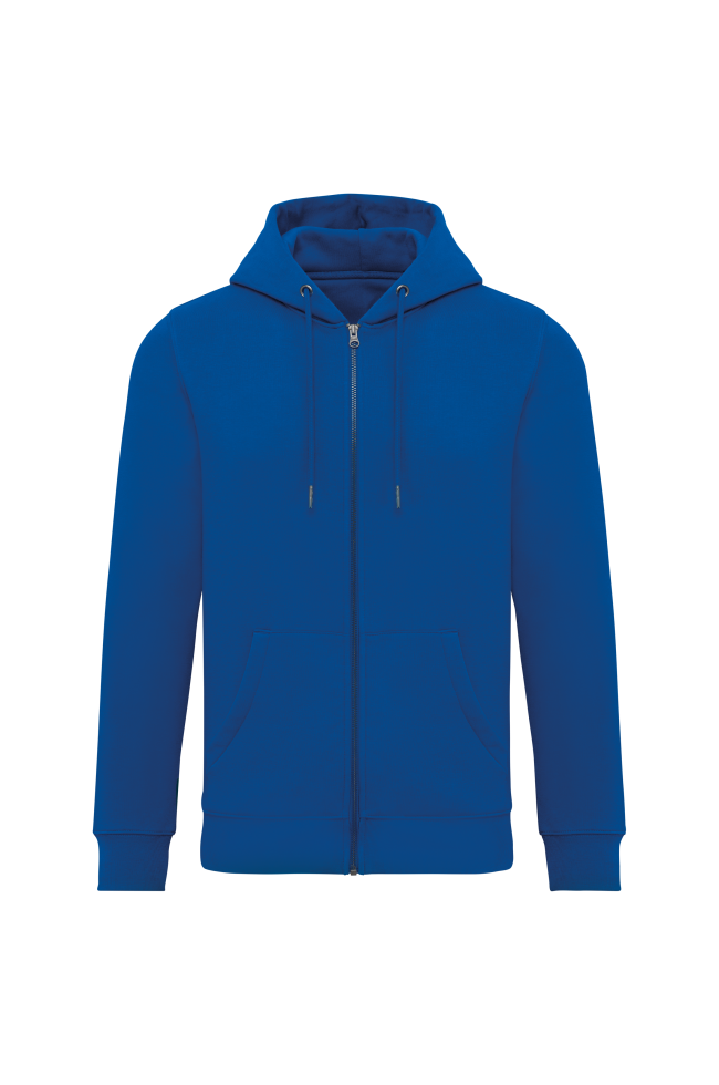 Sweat-shirt écoresponsable zippé à capuche unisexe