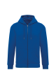 Sweat-shirt écoresponsable zippé à capuche unisexe