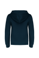 Sweat-shirt zippé capuche enfant navy