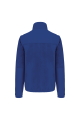 Veste polaire manches amovibles homme bleu