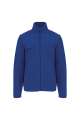 Veste polaire manches amovibles homme bleu