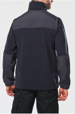 Veste polaire manches amovibles homme personnalisable | 150 Cover