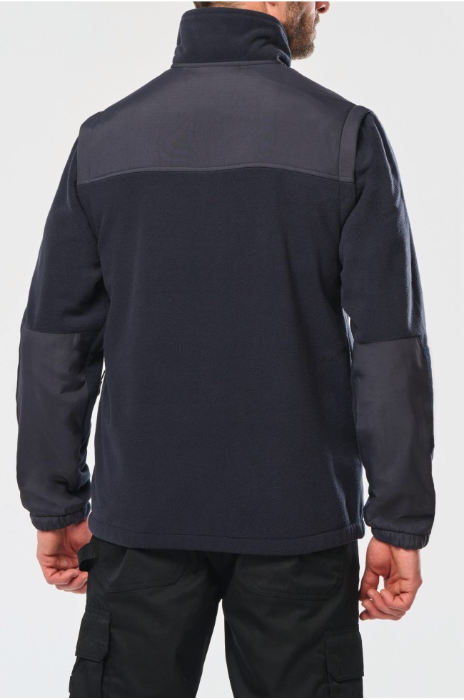 Veste polaire manches amovibles homme personnalisable | 150 Cover