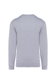 Sweat-shirt col rond gris