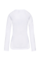 T-shirt col rond manches longues femme