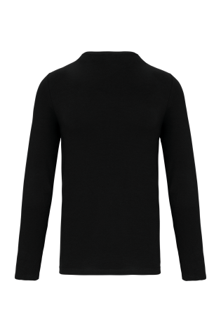 T-shirt col rond manches longues homme