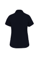 Chemise coton / élasthanne manches courtes femme personnalisable