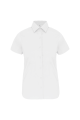 Chemise coton / élasthanne manches courtes femme personnalisable