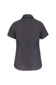 Chemise coton / élasthanne manches courtes femme personnalisable