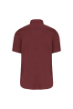 Chemise coton / élasthanne manches courtes